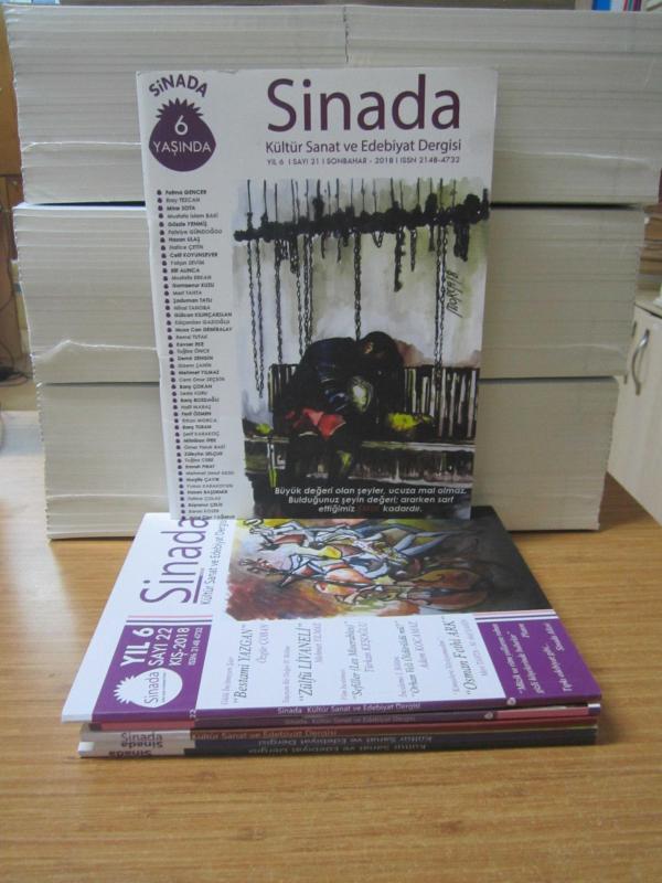 Sinada Dergisi - 11 Farklı Sayı TAKIM (2018-2021) Sayılar: 21-22-23-24-25-26-27-28-29-30-31