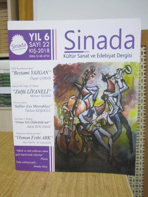 Sinada Dergisi - Sayı 22 - Kış 2018