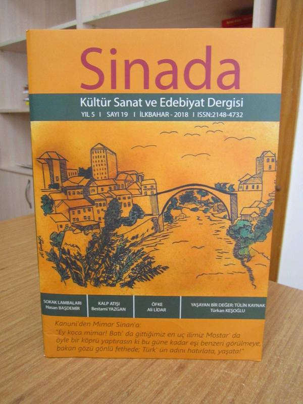 Sinada Dergisi Sayı 19 - İlkbahar 2018