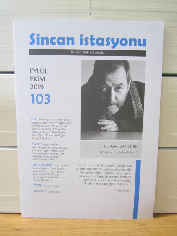SİNCAN İSTASYONU Dergisi - Sayı 103 - Eylül Ekim 2019