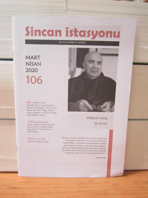 SİNCAN İSTASYONU Dergisi - Sayı 106 - Mart Nisan 2020