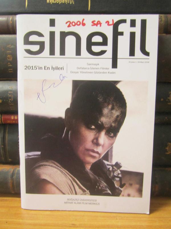 Sinefil Dergisi - 8 Şubat-29 Mart 2016 - Boğaziçi Üniversitesi Mithat Alam Film Merkezi