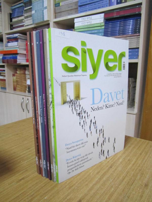 SİYER DERGİSİ - 2020-2021 Yılları 7 Sayı TAKIM (Sayılar: 13-14-15-16-18-19-20)