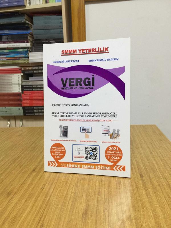 SMMM Yeterlilik Vergi Mevzuatı ve Uygulaması Kitabı Sinerji SMMM Eğitim