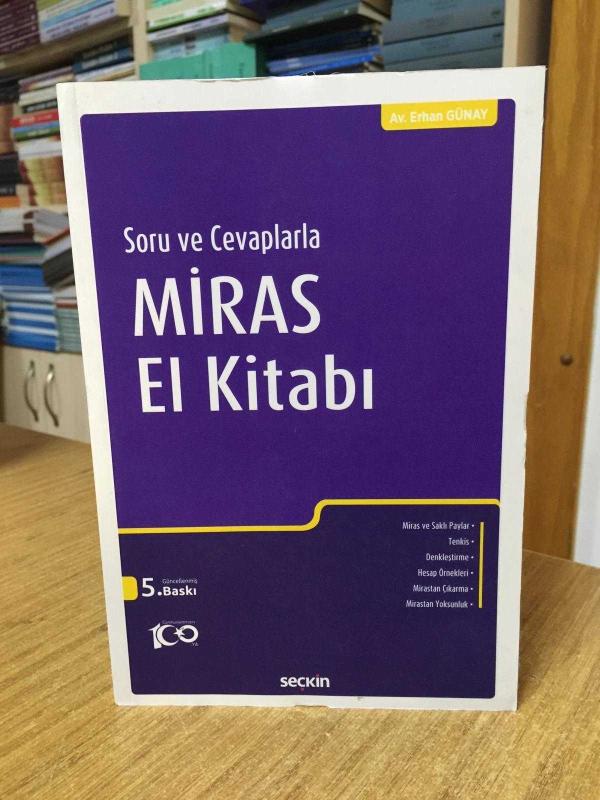 Soru ve Cevaplarla MİRAS El Kitabı (5.Baskı)