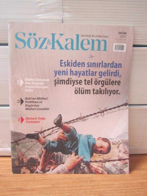 Söz Kalem Aylık Gençlik İlim ve Kültür Dergisi - Sayı 88 - Ocak 2021