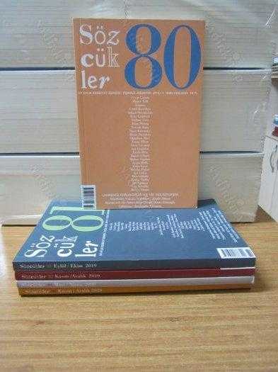 SÖZCÜKLER İki Aylık Edebiyat Dergisi - 2019-2020 Yılları 9 Sayı TAKIM (Sayılar: 77-78-79-80-81-82-84-87-88)