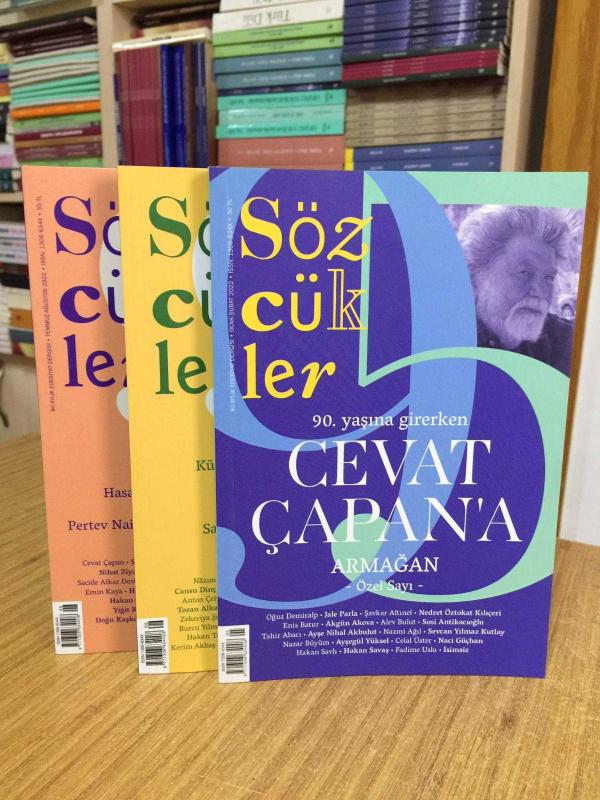 SÖZCÜKLER İki Aylık Edebiyat Dergisi - 2022 Yılı 3 Sayı TAKIM (Sayılar: 95-96-98)
