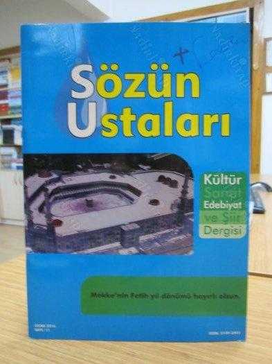 Sözün Ustaları Dergisi - Ocak 2016 - Sayı 11