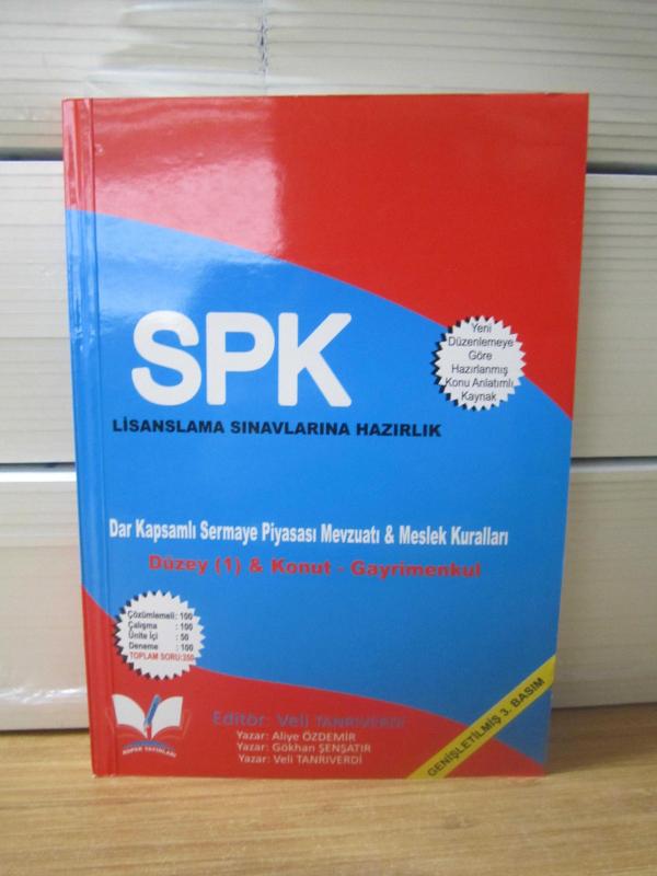 SPK Lisanslama Sınavlarına Hazırlık Dar Kapsamlı Sermaya Piyasası Mevzuatı & Meslek Kuralları Düzey (1) & Konut-Gayrimenkul -Roper Yayınları (3.Baskı)