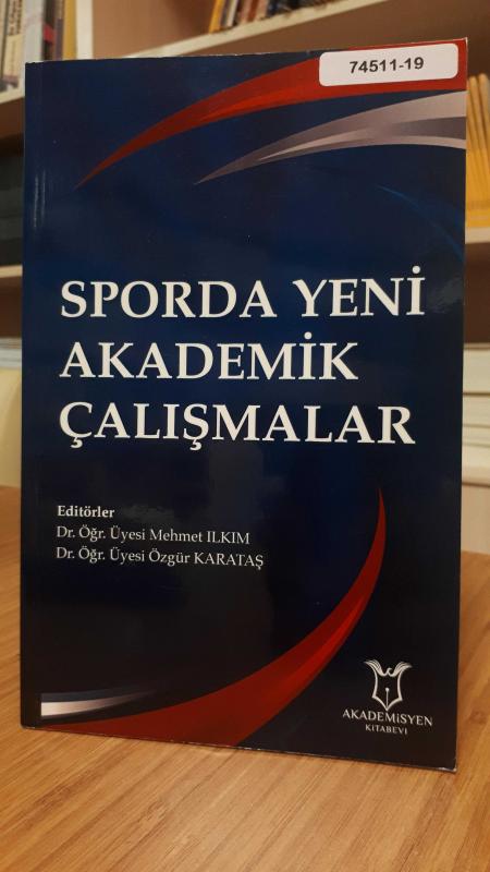 Sporda Yeni Akademik Çalışmalar