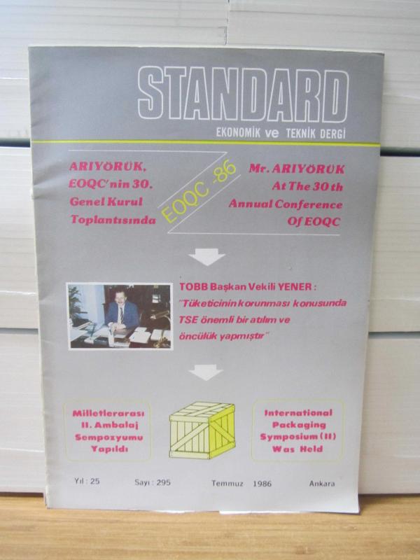 STANDARD Ekonomik ve Teknik Dergi - Yıl 25 Sayı 295 - Temmuz 1986