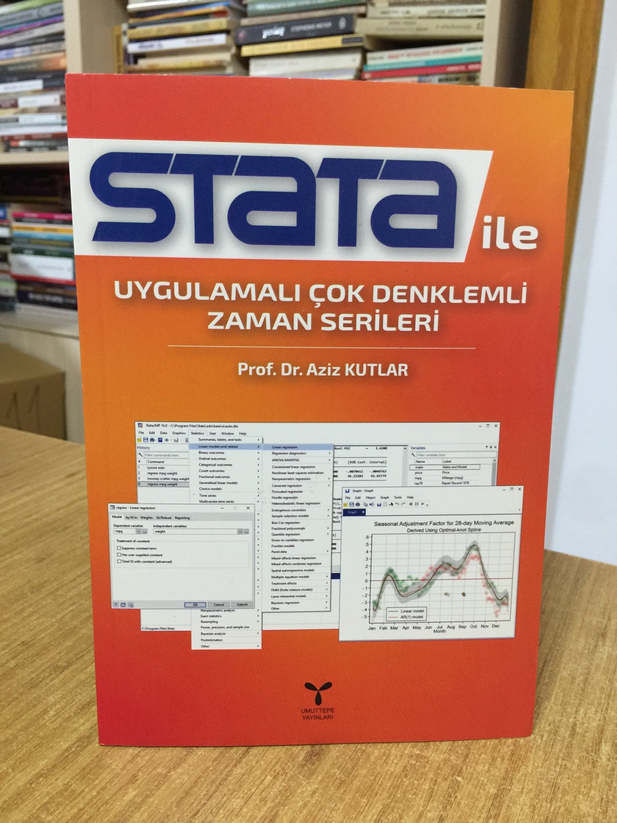 Stata ile Uygulamalı Çok Denklemli Zaman Serileri - Prof. Dr. Aziz Kutlar
