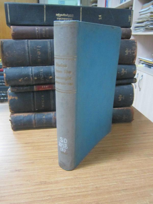 Studies From The Connaught Laboratories University of Toronto - Volume VIII - Year 1936