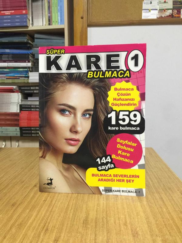 Süper Kare Bulmaca 1 Olimpos Yayınları