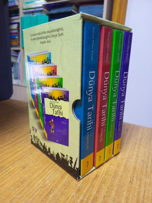 Susan Wise Bauer Dünya Tarihi - 4 Kitap Takım (Kutusunda) Say Yayınları