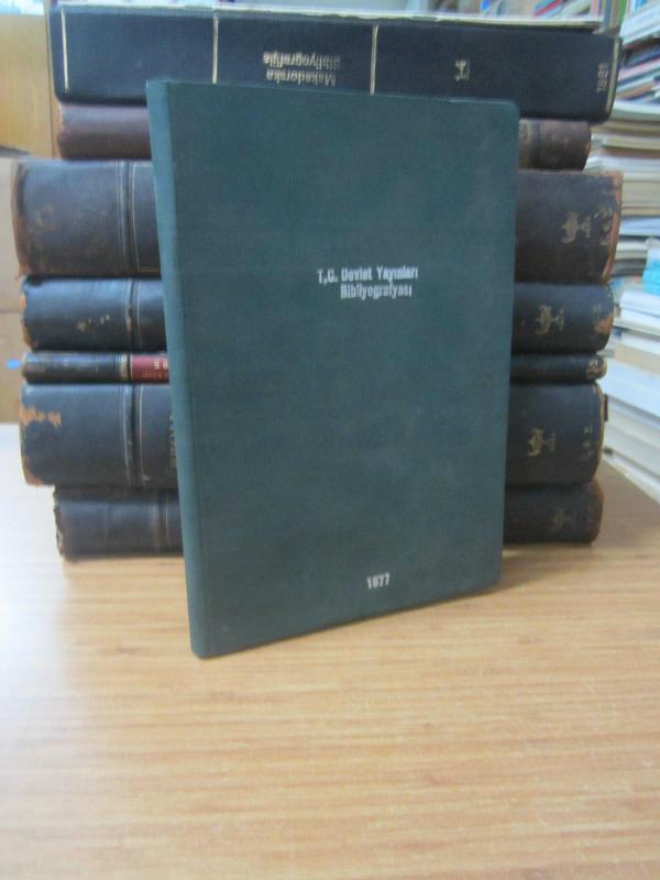 T.C.Devlet Yayınları Bibliyografyası Cilt 7 Sayı 1 - Ocak 1977 - Ciltli