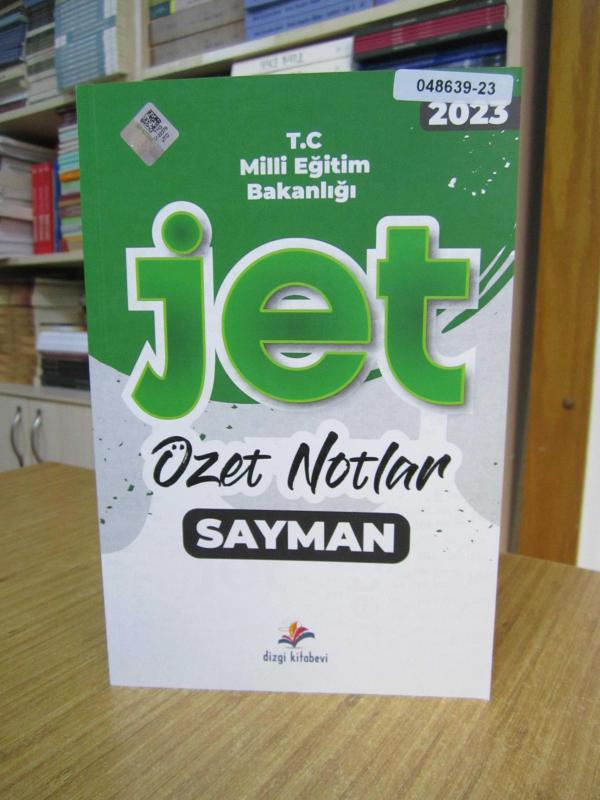 T.C. Milli Eğitim Bakanlığı JET Özet Notlar SAYMAN
