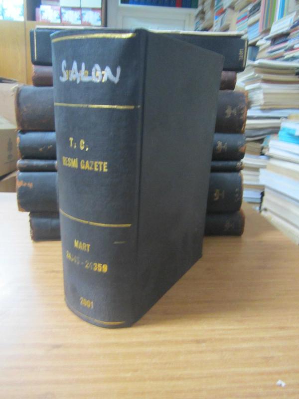 T.C.Resmi Gazete  - 17 Mart 2001  Sayı 24345 - 24359 Ciltli