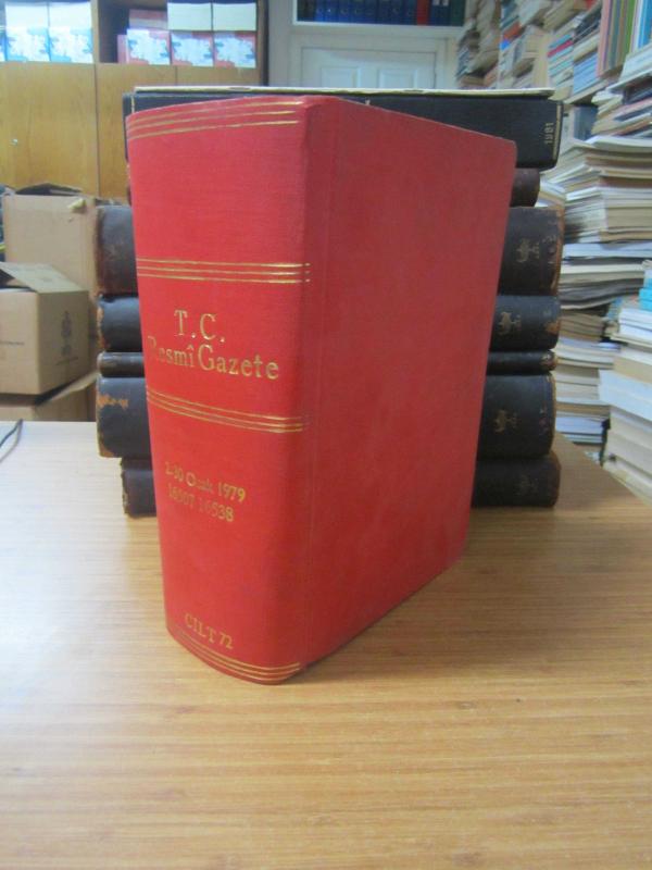 T.C.Resmi Gazete  - 2 - 30 Ocak 1979  Sayı 16507 - 16538 Ciltli