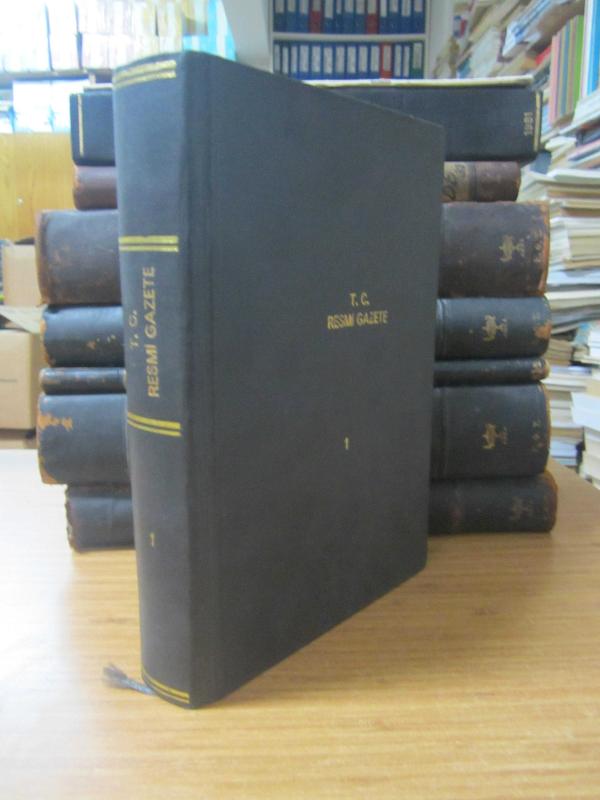 T.C.Resmi Gazete  - 24 Şubat 1982  Sayı 17615 Ciltli