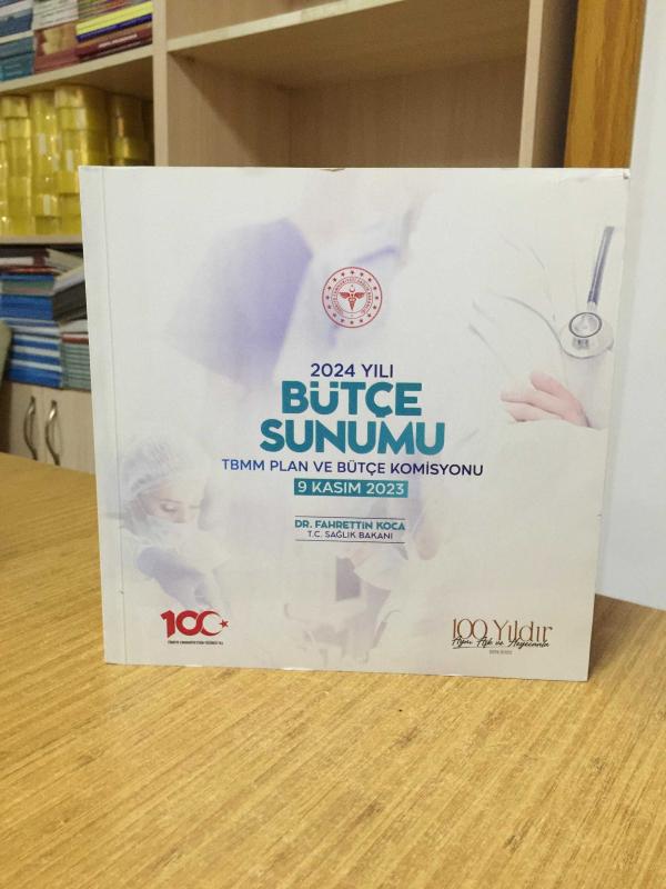 T.C. Sağlık Bakanlığı 2024 Yılı Bütçe Sunumu TBMM Plan ve Bütçe Komisyonu (9 Kasım 2023)