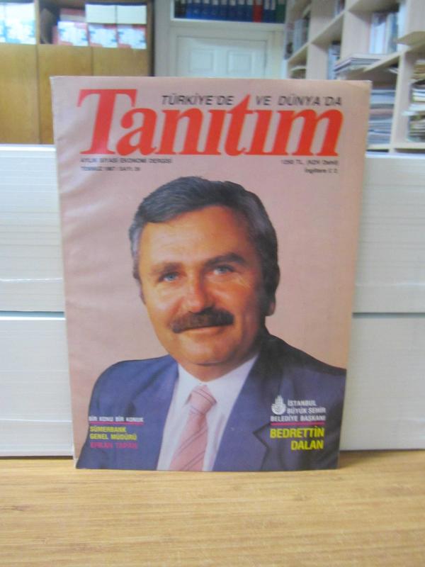 Tanıtım Aylık Siyasi Ekonomi Dergisi - Temmuz 1987 Sayı 39