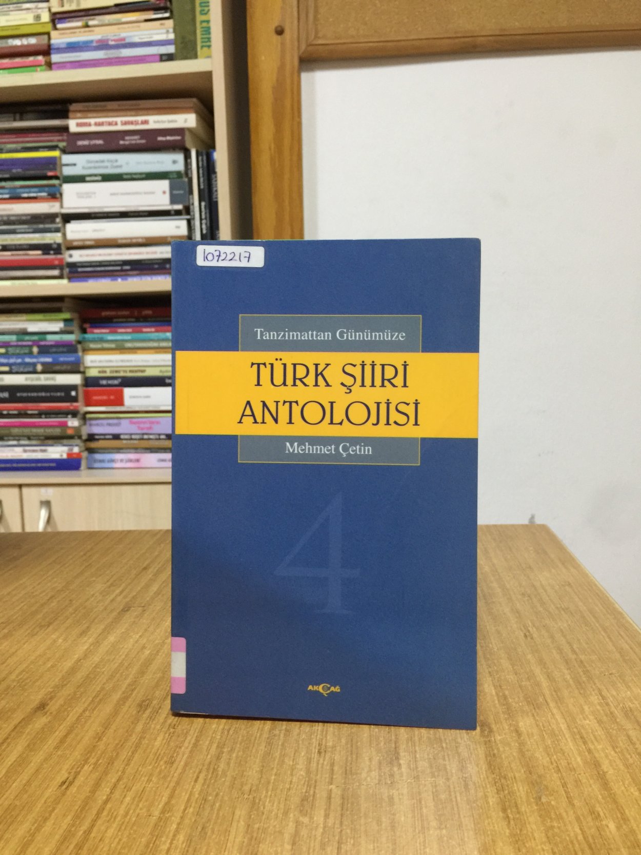 Tanzimattan Günümüze Türk Şiiri Antolojisi 4. Cilt - Mehmet Çetin