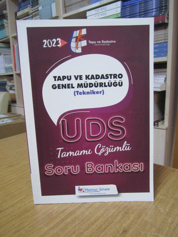 Tapu ve Kadastro Genel Müdürlüğü UDS Tekniker Soru Bankası 2023