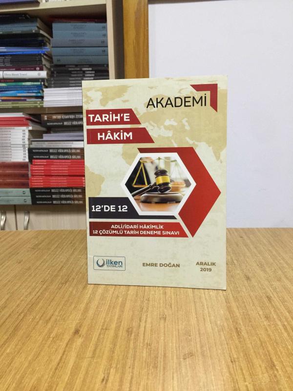 Tarihe Hakim Adli İdari Hakimlik Tarih 12 Deneme İlken Yayınları 2019