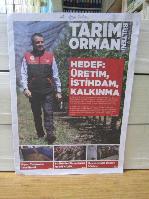 TARIM ORMAN Bülteni - Sayı 184 - Mayıs 2021