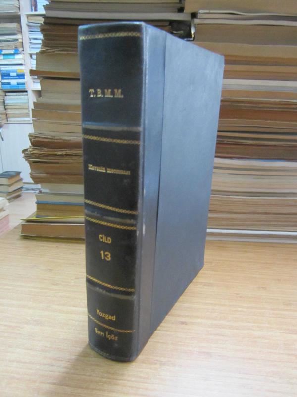 TBMM Kavanin Mecmuası Cilt 13 Devre IV İçtima 3 1934 - Ciltli