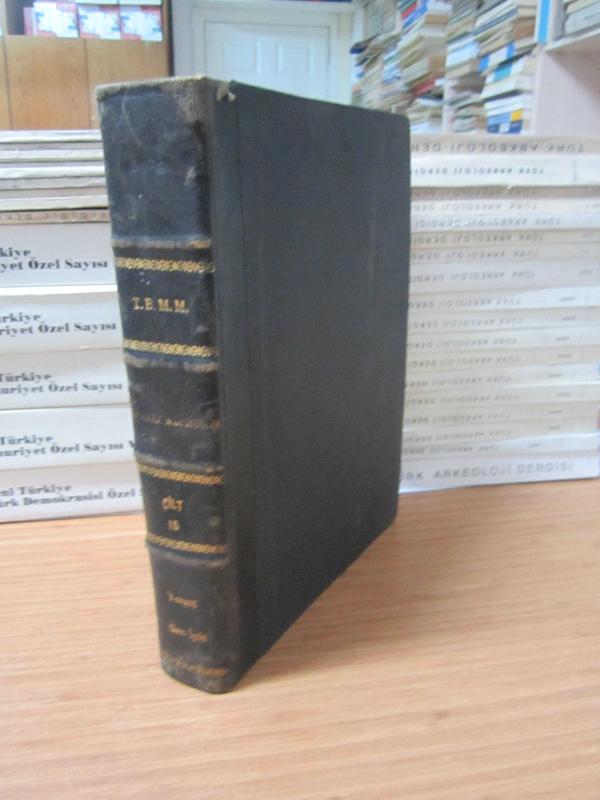 TBMM Kavanin Mecmuası Cilt 15 Devre V İçtima Fevkalade 1935 - Ciltli