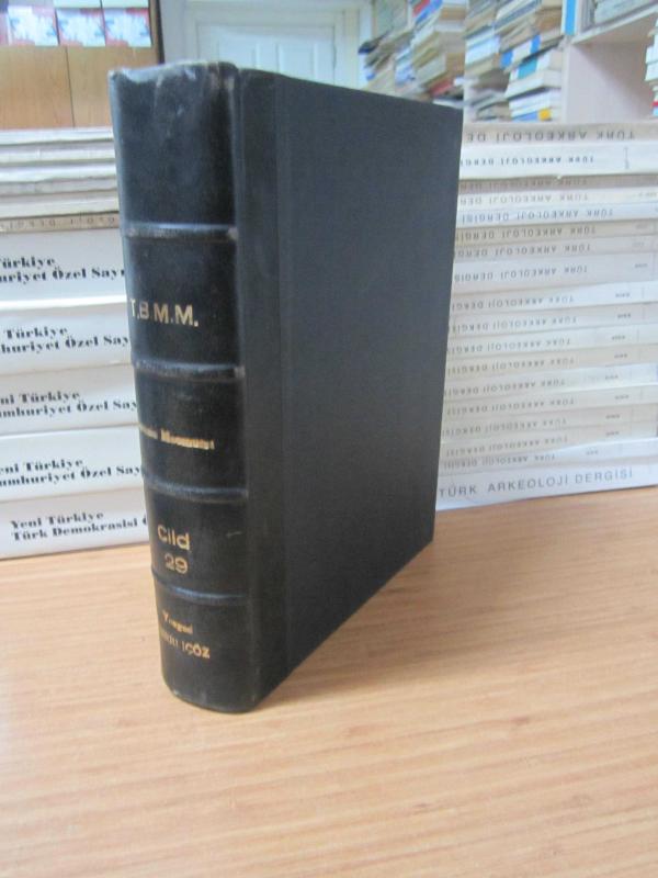 TBMM Kavanin Mecmuası Cilt 29 Devre VIII Toplantı Olğ ve 1 1947 - Ciltli