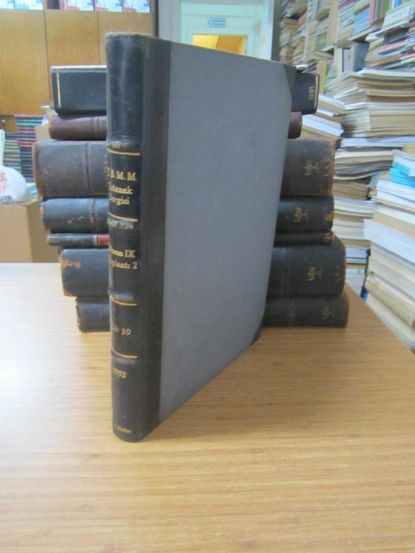 TBMM Tutanak Dergisi Cilt 10 Dönem IX Toplantı 2 - 1 Kasım 1951 Tarihli Birinci Birleşimden 30 Kasım 1951 Tarihli On Birinci Birleşime Kadar - Ciltli