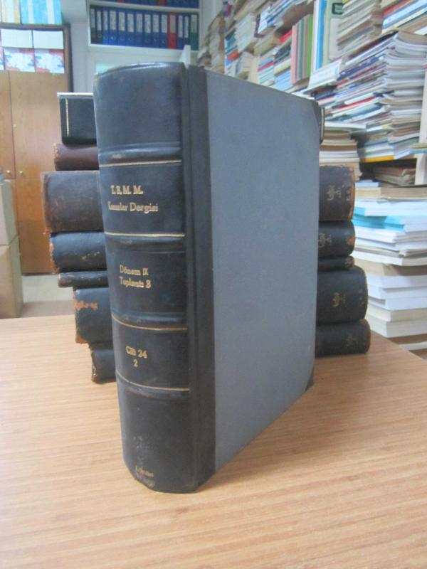 TBMM Tutanak Dergisi Cilt 24 -2 Dönem IX Toplantı 3 - 13.VII.1953 Tarihli Yüz Yedinci Birleşimden 23.VII.1953 Tarihli Yüz On Beşinci Birleşime Kadar -