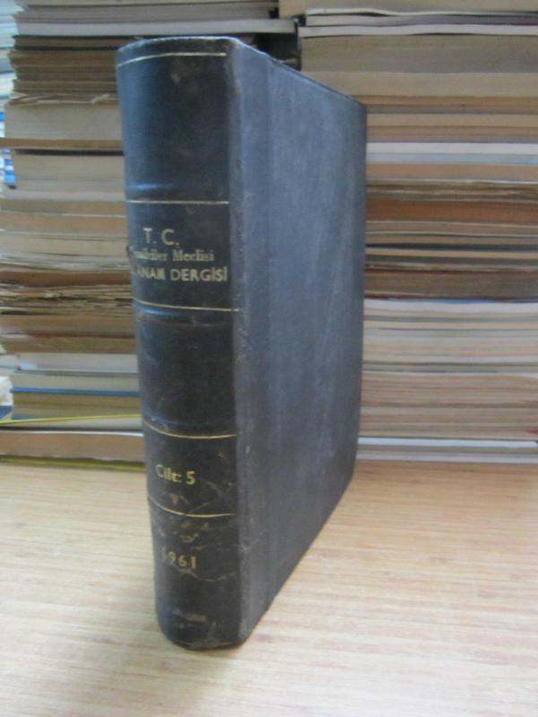 TBMM Tutanak Dergisi Cilt 5 - Ciltli