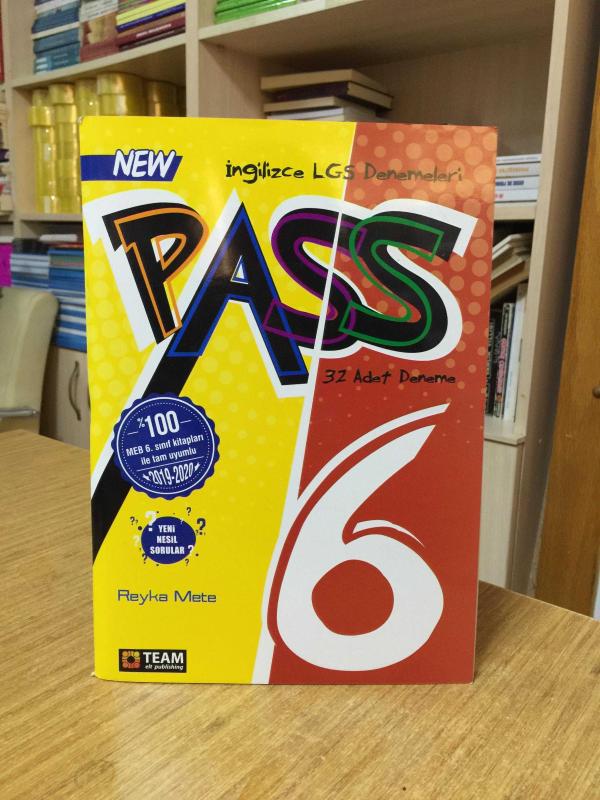 Team Elt Publishing 6. Sınıf Pass 30'lu İngilizce LGS Denemeleri (2018-2019)