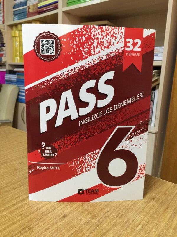 Team Elt Publishing 6. Sınıf Pass 32 Adet Deneme