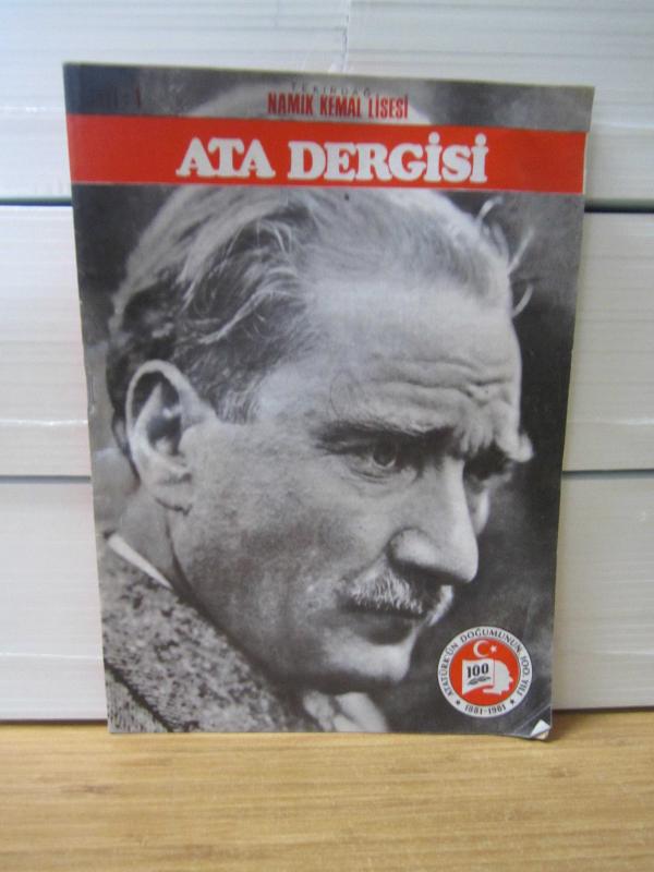 Tekirdağ Namık Kemal Lisesi ATA Dergisi - İLK SAYI - 1981
