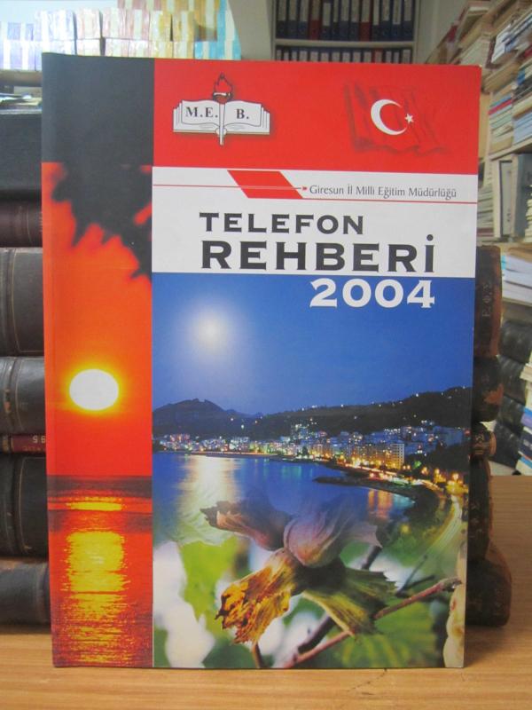 Telefon Rehberi 2004 - Giresun İl Milli Eğitim Müdürlüğü