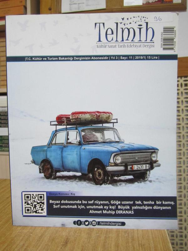 TELMİH DERGİSİ - 2018-2019 Yılları 5 Farklı Sayı TAKIM (Sayılar: 10-11-12-13-14)