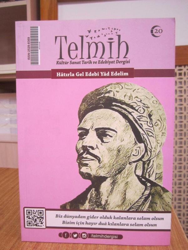 TELMİH DERGİSİ - Sayı 20 - Yıl 2021