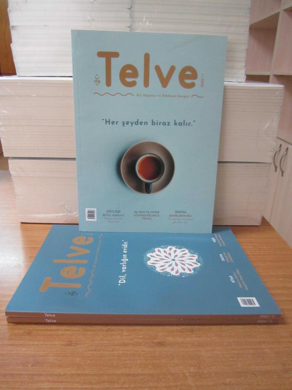 TELVE Dil Düşünce ve Edebiyat Dergisi - İLK 3 SAYI TAKIM (2020/1 - 2020/2 - 2020/3) - YTB Yurtdışı Türkler ve Akraba Topluluklar Başkanlığı