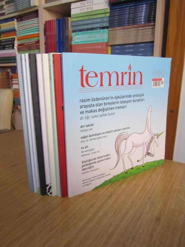 Temrin Dergisi - 2021 Yılı 11 Sayı TAKIM (Sayılar: 111-112-113-114-115-116-117-119-120-121-122)