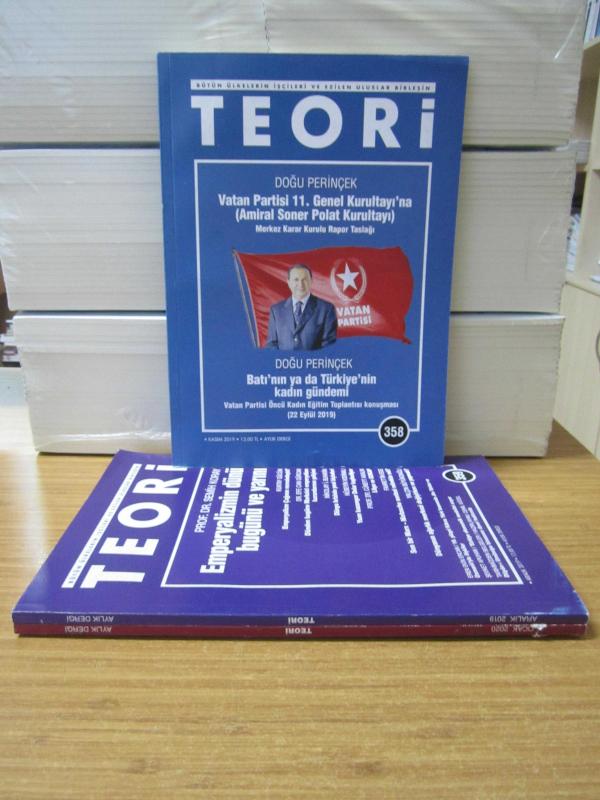 TEORİ Dergisi - 3 Sayı TAKIM (358.Sayı / Kasım 2019) - (359.Sayı / Aralık 2019) - (360.Sayı / Ocak 2020)