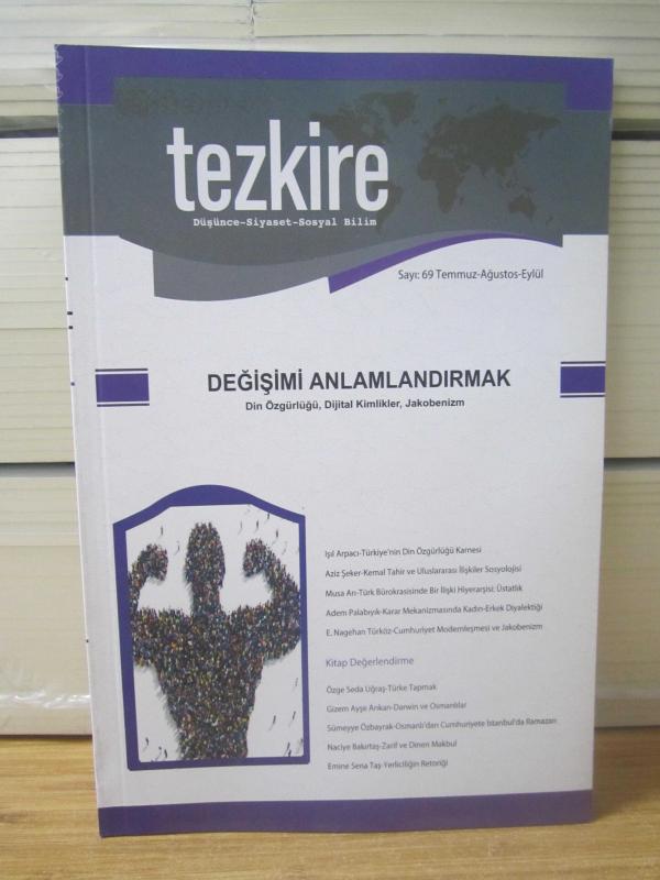 Tezkire Dergisi - Sayı 69 - Temmuz Ağustos Eylül 2019