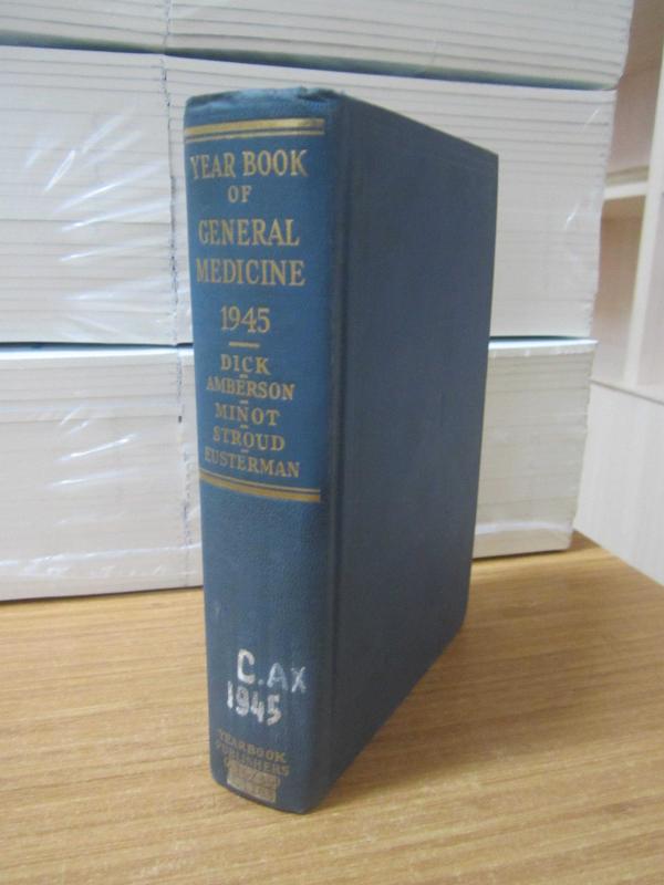The 1945 Year Book of General Medicine Hardcover – January 1, 1945