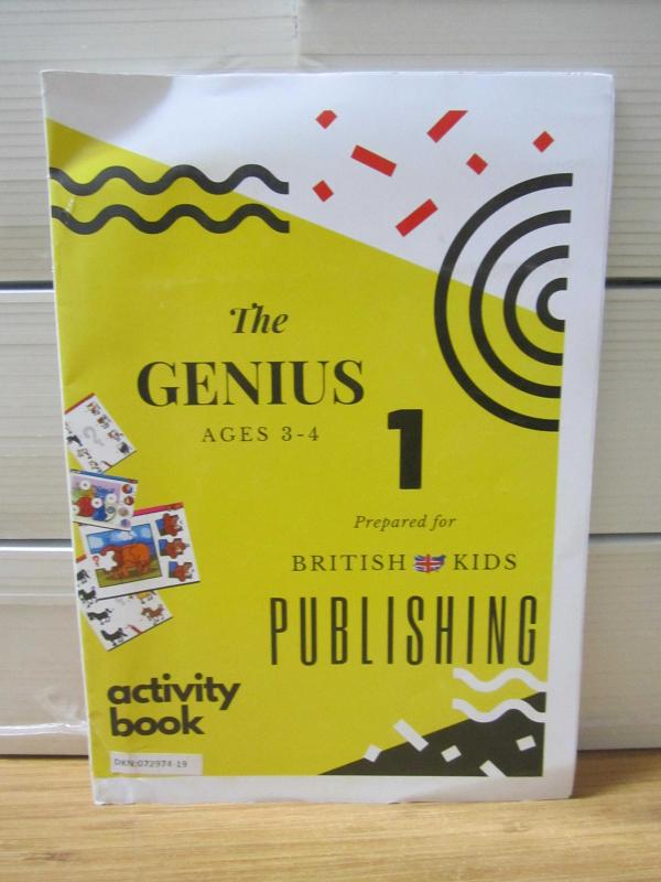 The Genius - Ages 3-4 - Activity Book 1