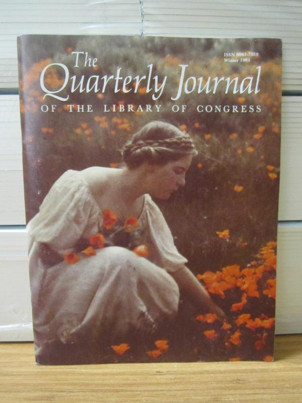 The Quarterly Journal of The Library of Congress - Volume 38 - Number 1 - Winter 1981